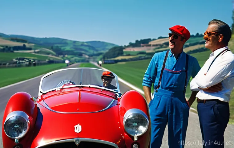 마세라티 브랜드 히스토리 - **Prompt 1: Maserati's Founding and Early Racing Glory**
A vibrant, sun-drenched scene at a hist...