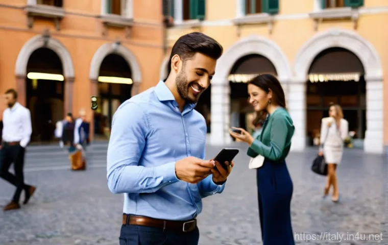 이탈리아 노동법 및 근로 환경 - **Work-Life Balance in an Italian City:** A group of diverse professionals, including men and women ...