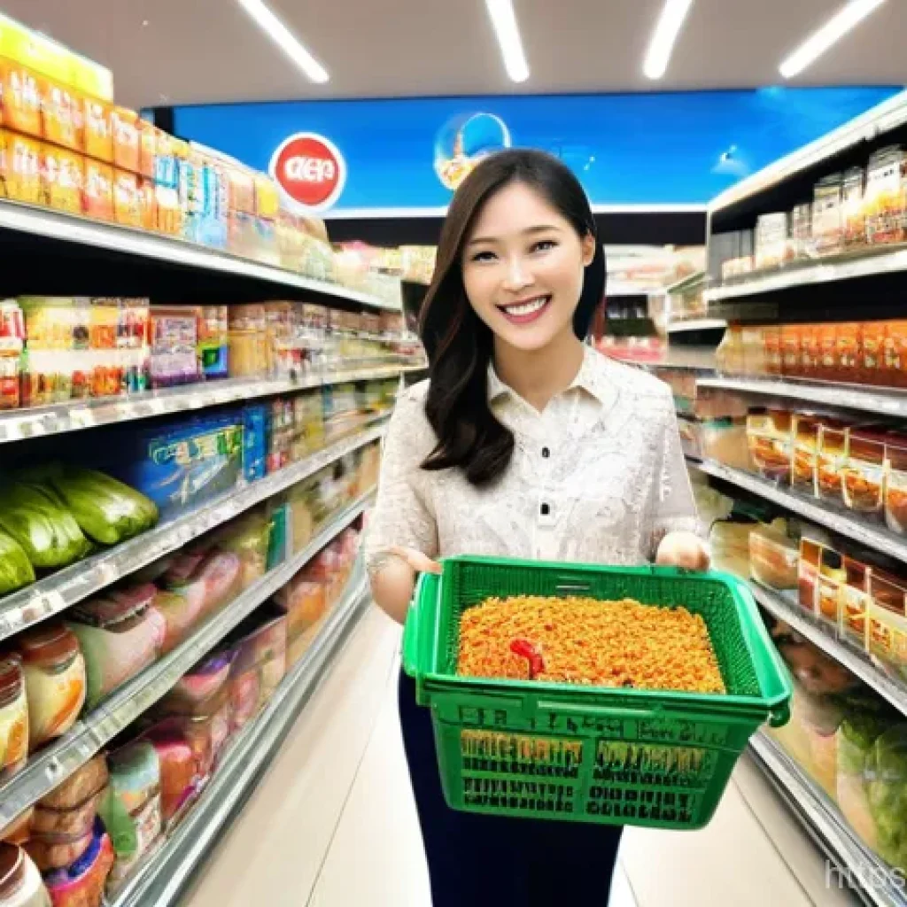 이탈리아에서 한국 음식 구하기 - **Image Prompt: Joyful Discovery at an Italian Asian Market**
"A bright, bustling interior of a ...