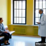 Home 15 이탈리아 의료 시스템 이해하기 - **Prompt 1: Italian Public Healthcare Experience**
A bright, clean, and modern Italian public ho...